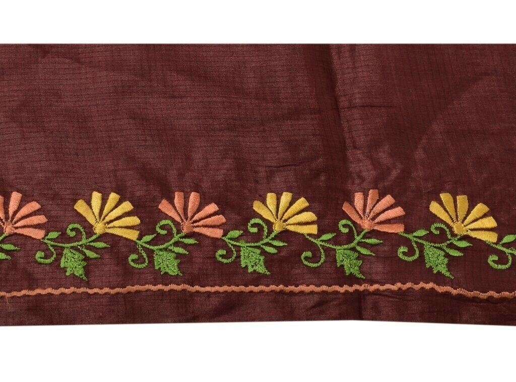 1.75" W Vintage Sari Border Indian Craft Sewing Trim Embroidered Ribbon Lace