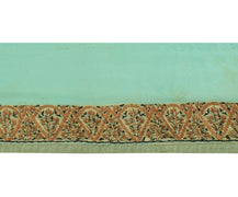 Vintage Sari Border Indian Craft Trim Hand Embroidered Sewing Ribbon Lace