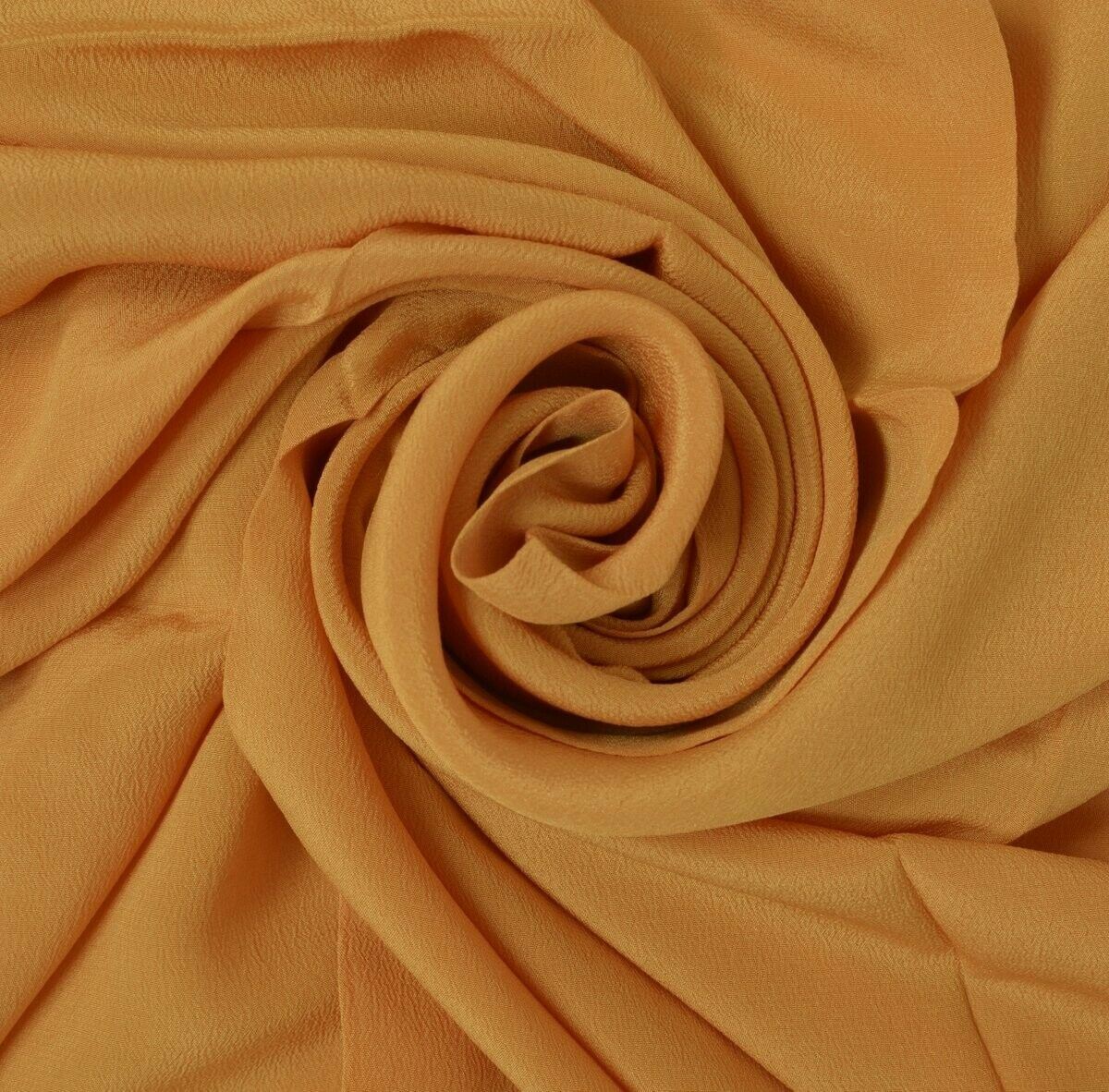 Lot of 4 Pc 100% Pure Crepe Silk Vintage Saree Remnant Scrap Fabric Sew Craft 17