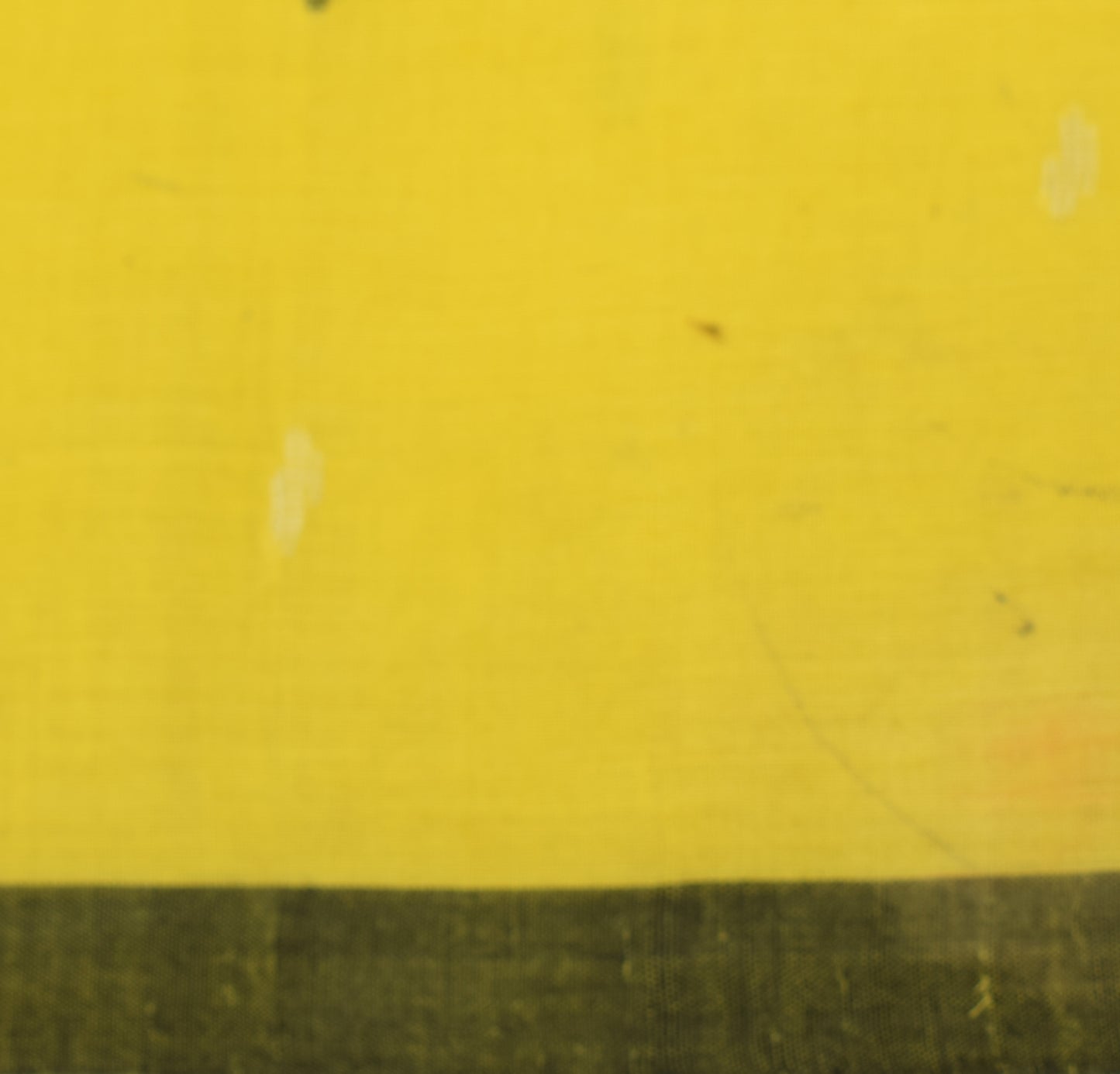 Sushila Vintage Yellow Scrap Craft Saree Pure Cotton Weaving Indian Sari Fabric