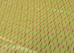 Sushila Vintage Cream Scrap Craft Saree Pure Silk Hand Woven Ikkat Patola Fabric
