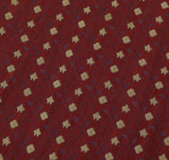 Sushila Vintage Maroon BANARASI Brocade Scrap Sari Pure Silk Woven Sari Fabric