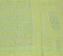 Sushila Vintage Indian Scrap Saree 100% Pure Silk Printed Floral Sari Fabric