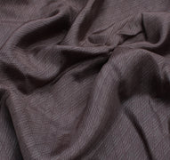 Sushila Vintage Gray Scrap Indian Saree 100% Pure Silk Printed Sari Craft Fabric