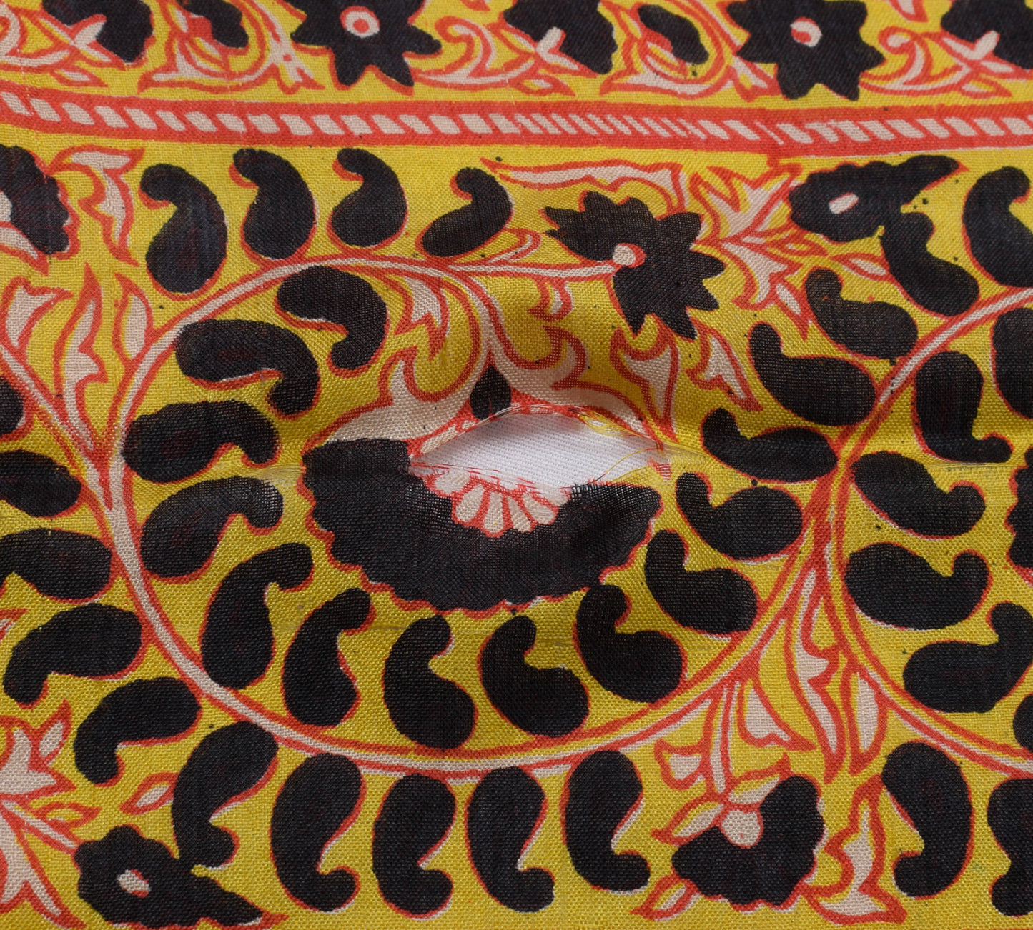 Sushila Vintage Indian Scrap Saree 100% Pure Silk Printed Floral Sari Fabric