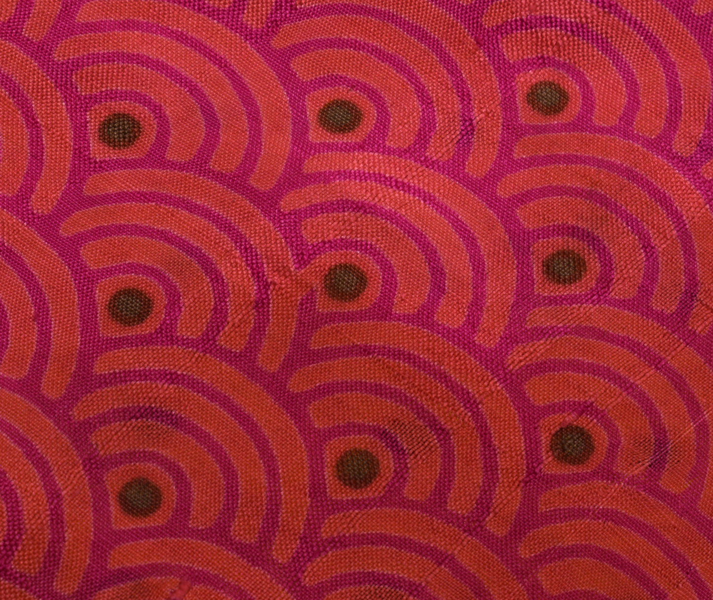 Sushila Vintage Indian Scrap Saree 100% Pure Silk Printed 5 Yard  Sari Fabric