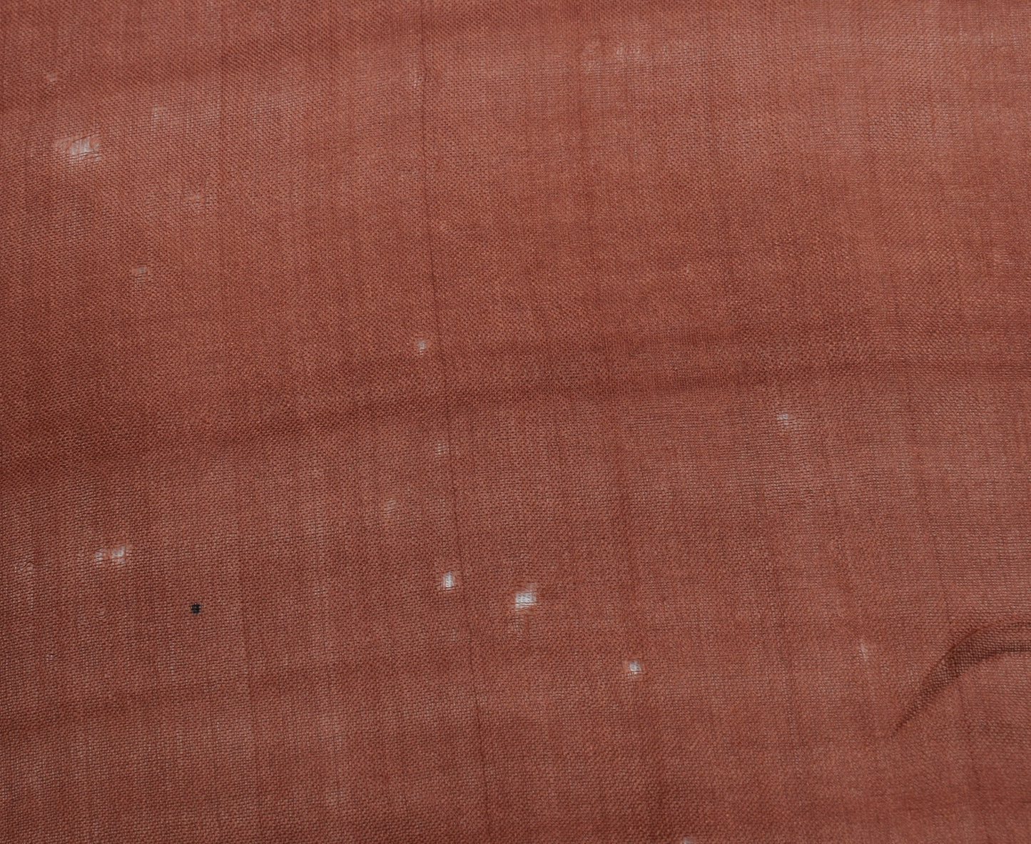 Sushila Vintage Brown Scrap Saree 100% Pure Silk Printed Sari 5 YD Craft  Fabric