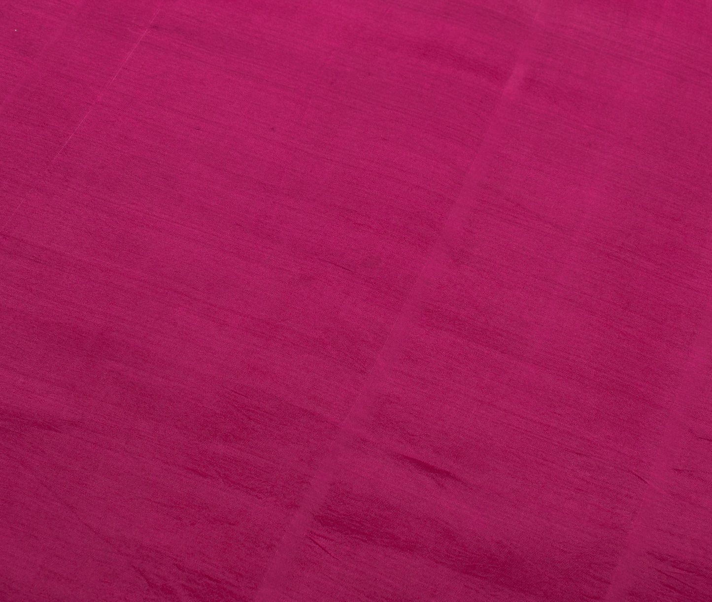 Sushila Vintage Dark Pink Scrap Saree 100% Pure Silk Printed Sari Craft Fabric
