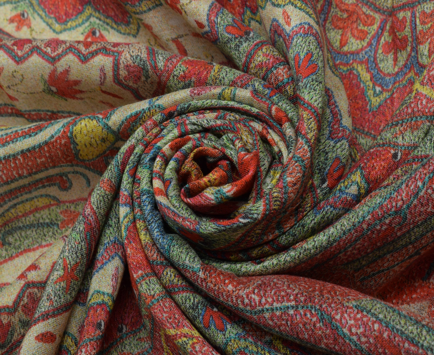 Sushila Vintage Indian Scrap Dupatta 100% Pure Cotton Printed Long Stole Scarves