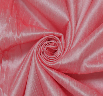 Peach Blend Silk Dupioni Slub Curtain Drape Panel Craft Dress Fabric By the Yard