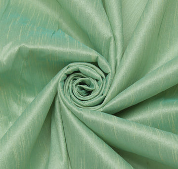 Pista Green Blend Silk Dupioni Slub Curtain Drape Panel Craft Fabric By the Yard