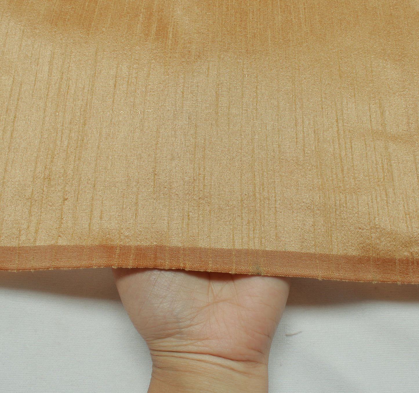 Brown Blend Silk Dupioni Slub Curtain Drape Panel Craft Dress Fabric By the Yard