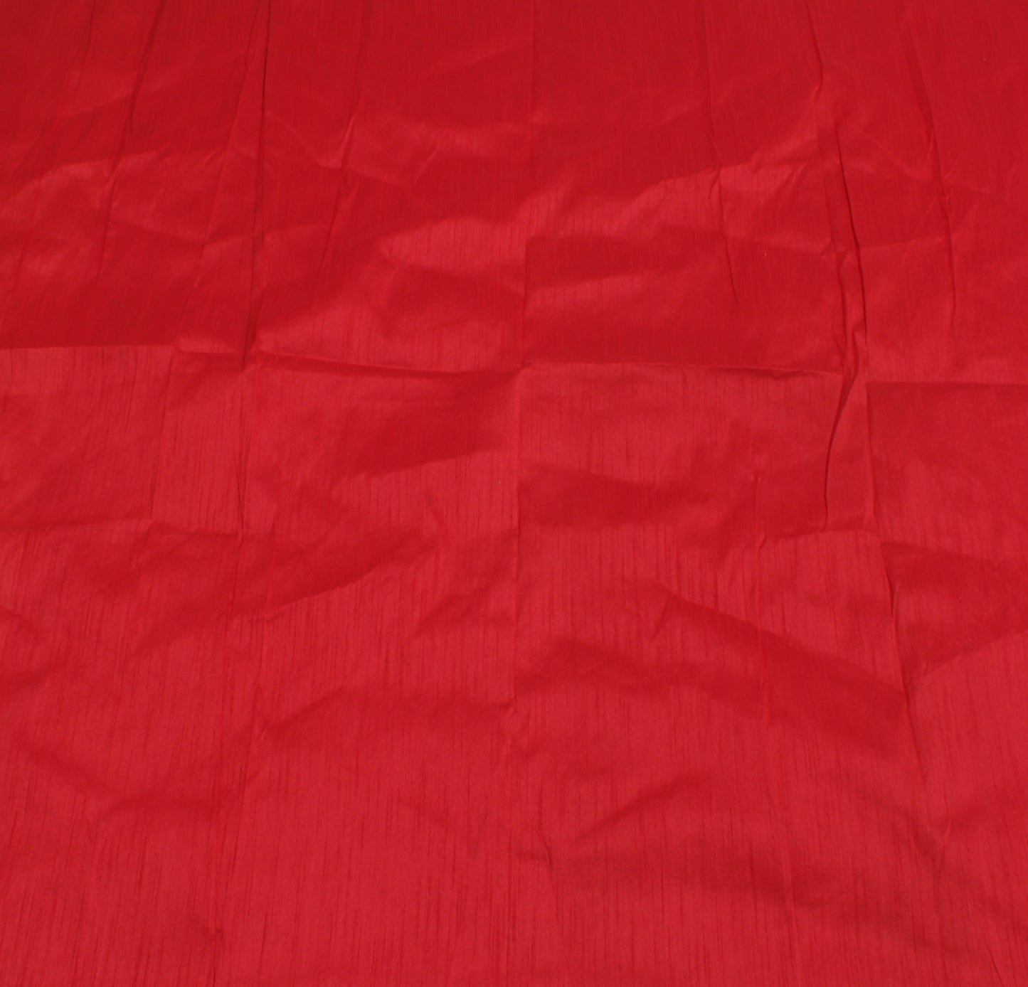 45" Red Blend Silk Dupioni Slub Curtain Drape Craft Dress Fabric By the Yard