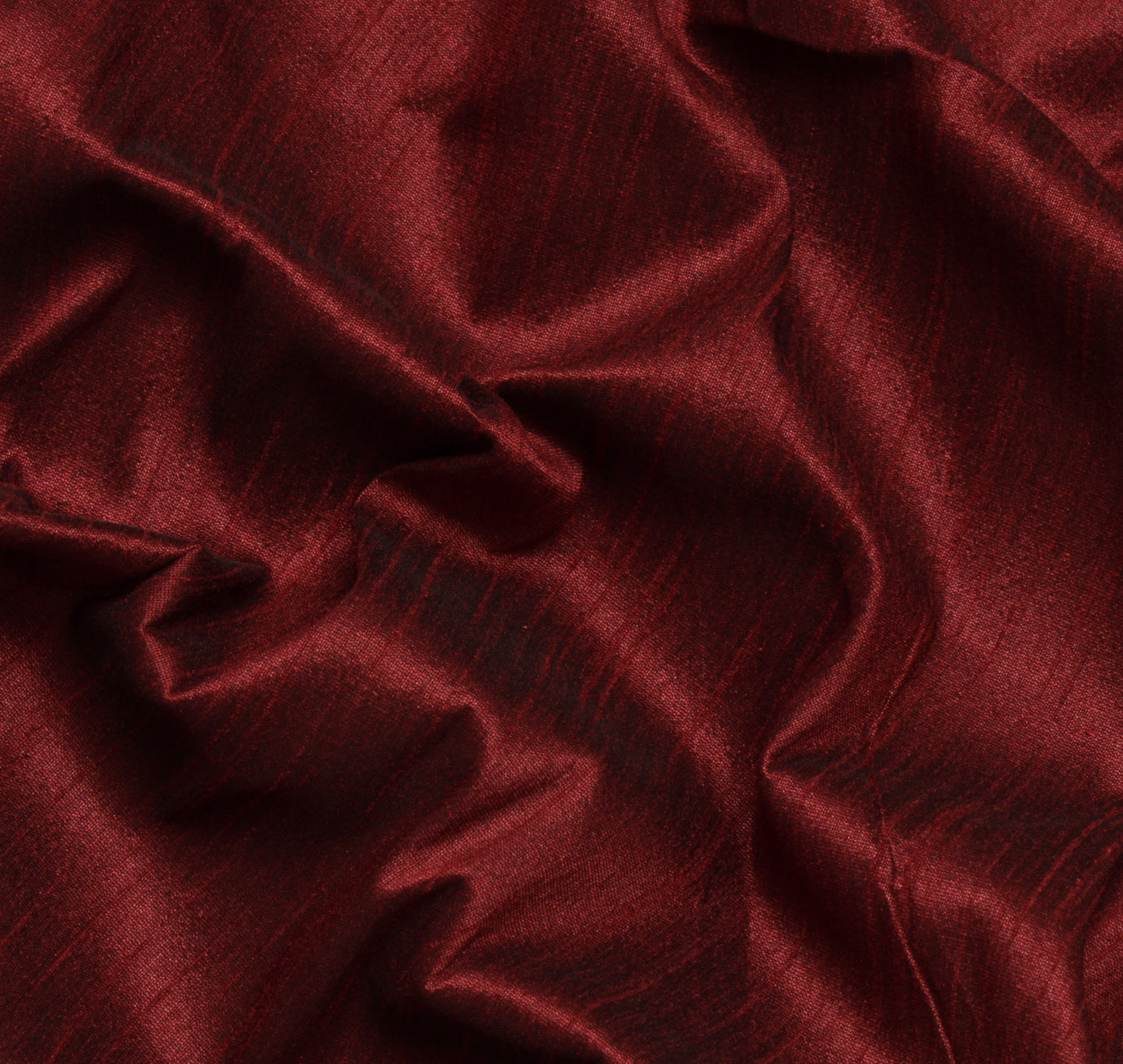 45" Maroon Blend Silk Dupioni Slub Curtain Drape Panel Craft Fabric By the Yard