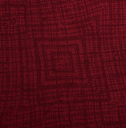 Sushila Vintage Maroon Sari Pure Georgette Silk Printed Beaded Border Fabric