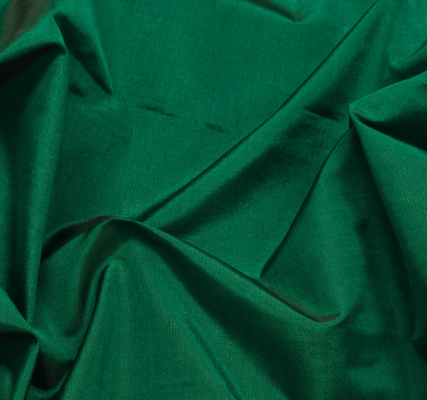 Sushila Vintage Green Saree Blend Silk All Over Zari Woven Paisley Sari Fabric