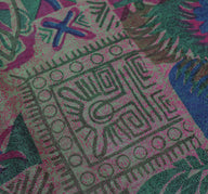 Sushila Vintage Green Saree 100% Pure Silk Printed & Woven Floral Sari Fabric