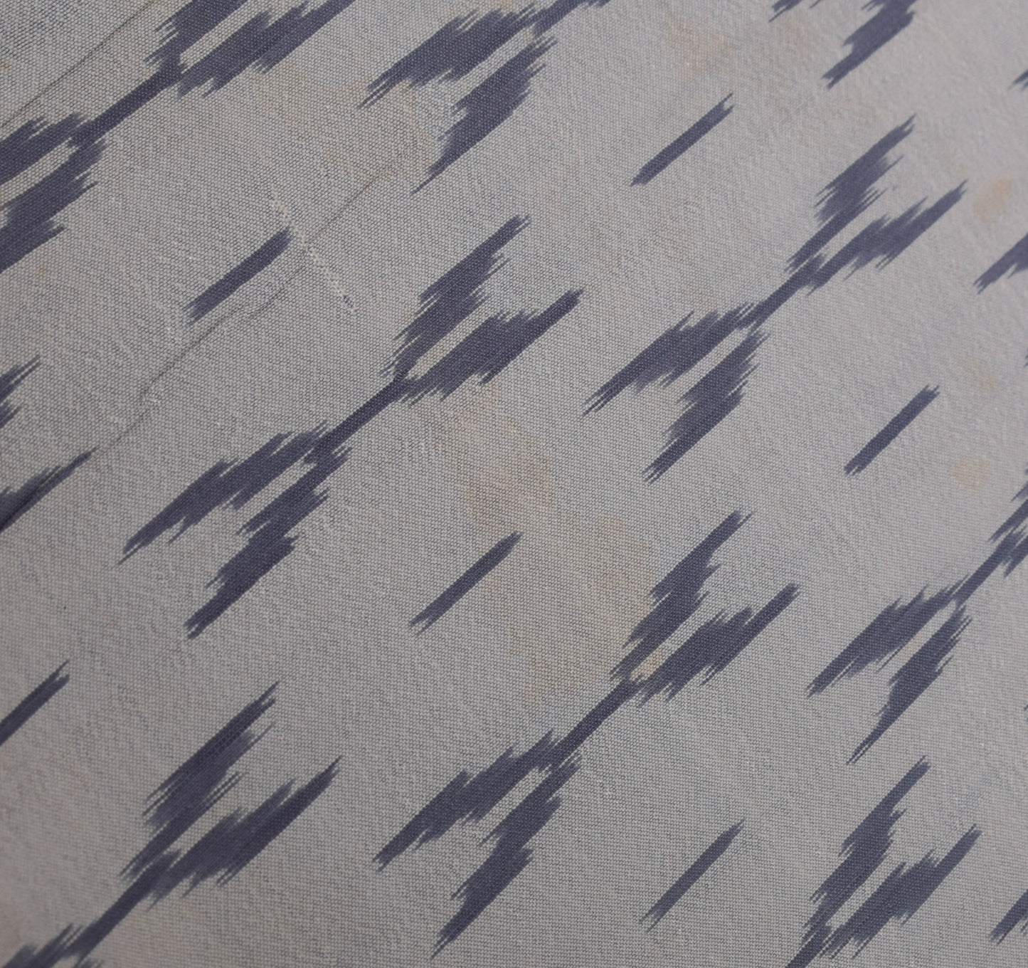 Sushila Vintage Gray Indian Saree 100% Pure Silk Woven Ikkat Patola Sari Fabric