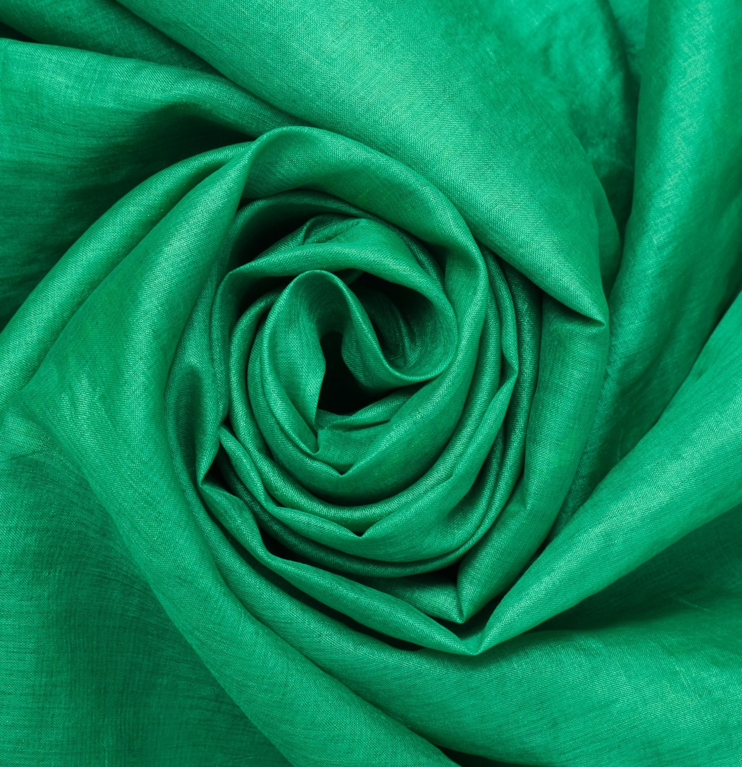 Sushila Vintage Green Sari Pure Silk Embroidered & Woven Floral Sari 5 YD Fabric
