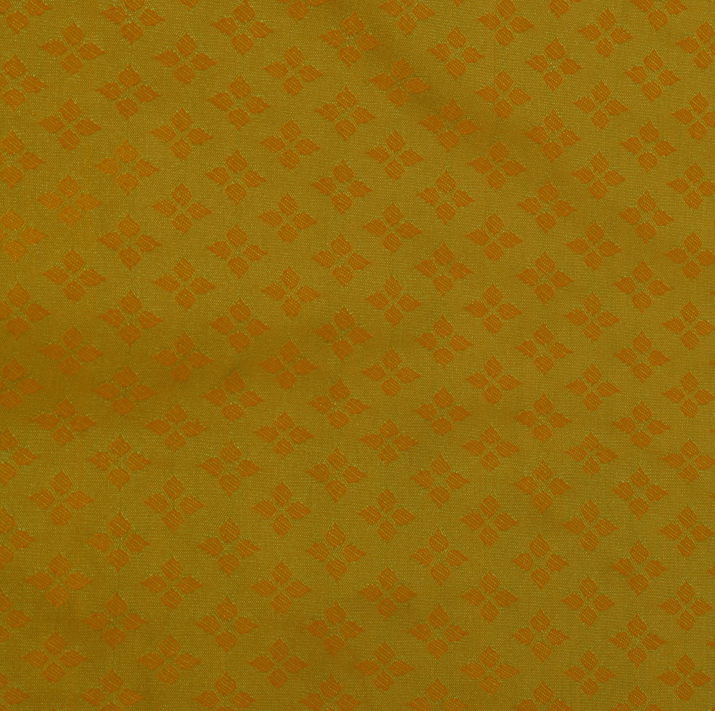 Sushila Vintage Peach Saree Blend Silk Woven Floral Sari Craft Saree 5Yd Fabric
