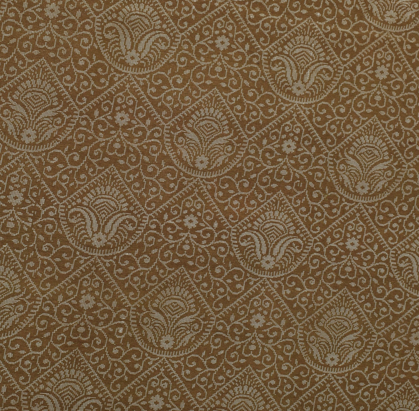 Share Sushila Vintage Green Premium Saree Pure silk Handloom HEAVY Woven Sari Fabric