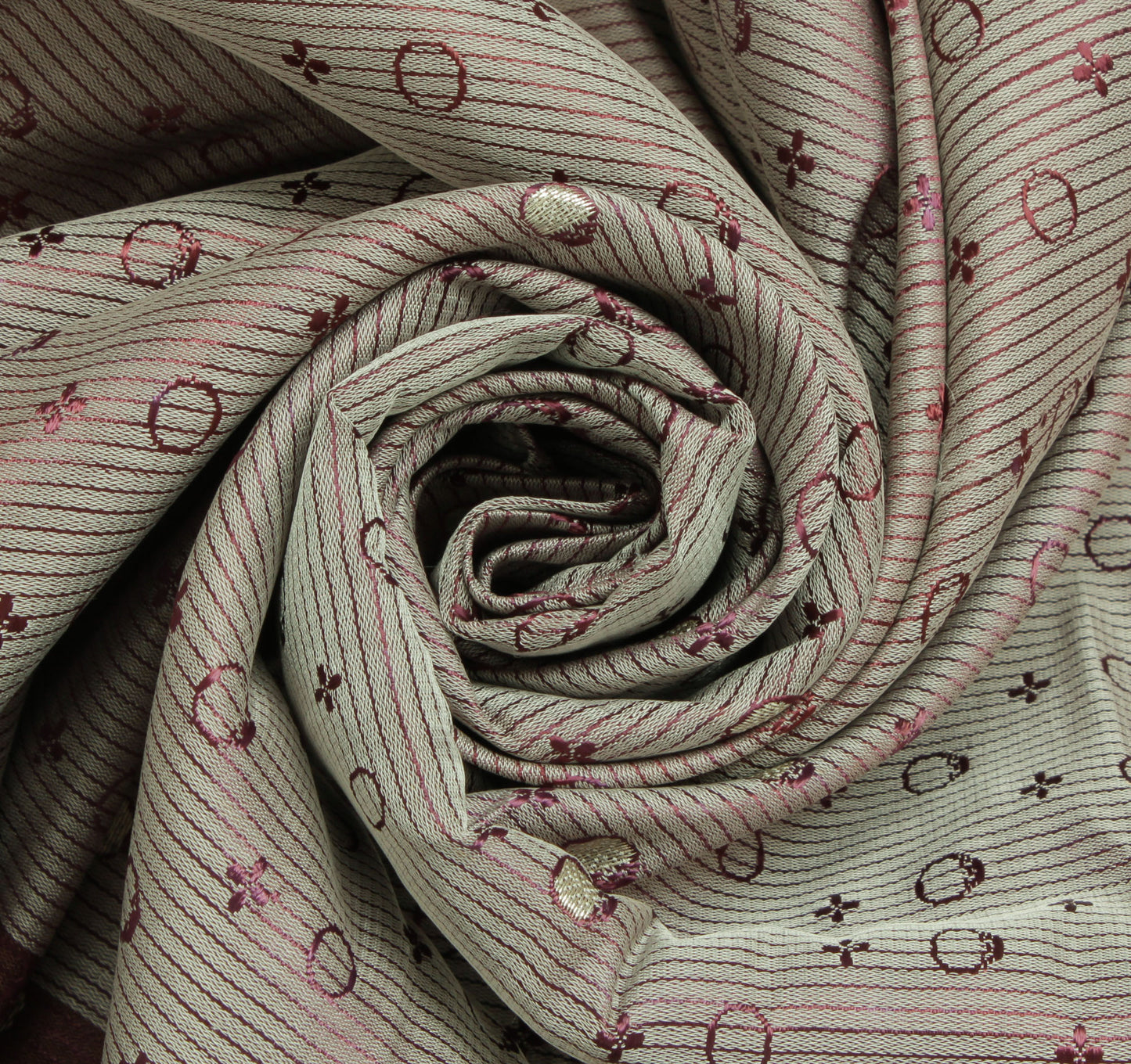Sushila Vintage Gray Indian Saree 100% Pure Satin Silk Woven Sari Craft Fabric