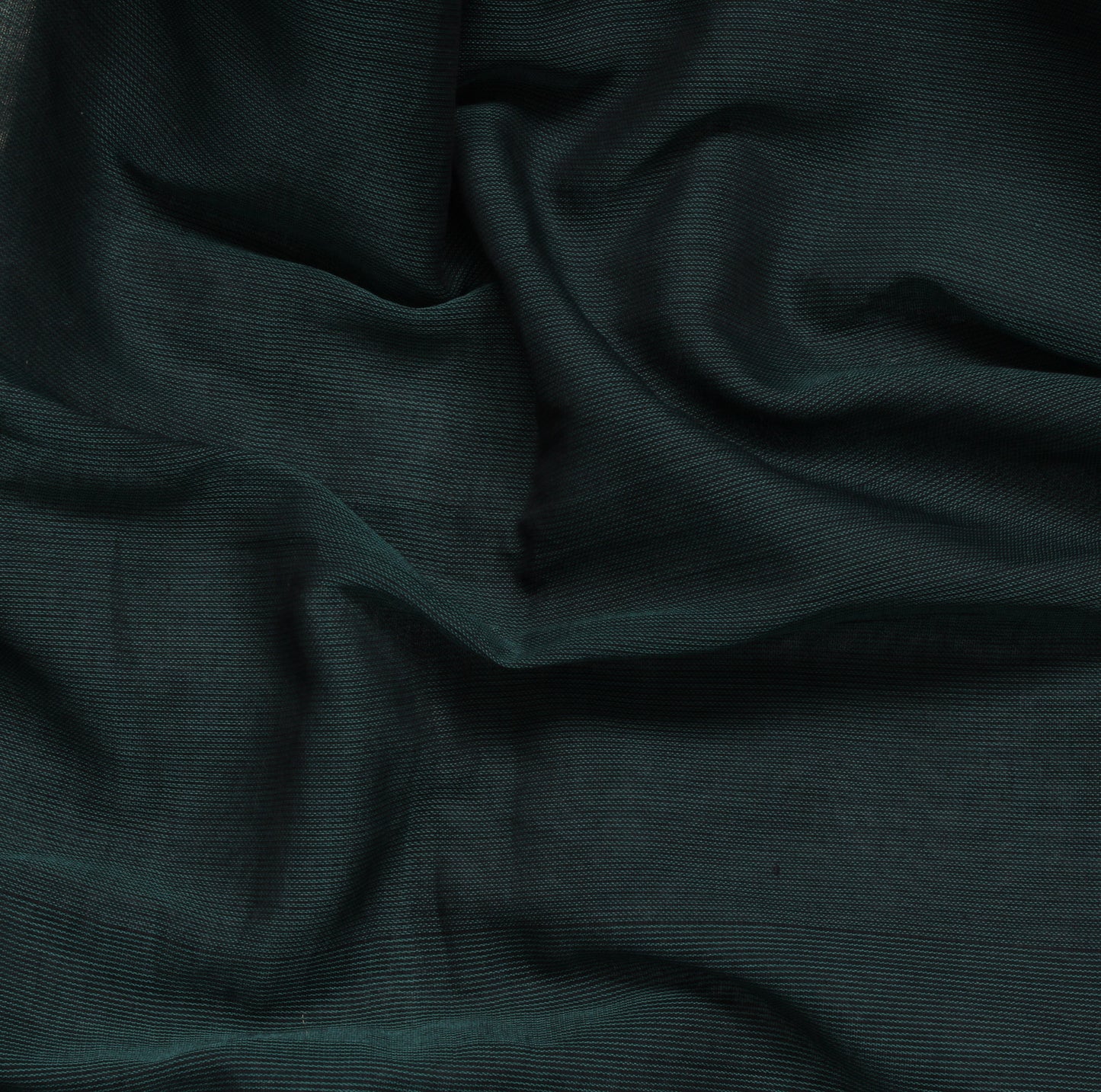 Sushila Vintage Green Indian Saree Blend Silk Woven Sari Craft 5 Yard Fabric