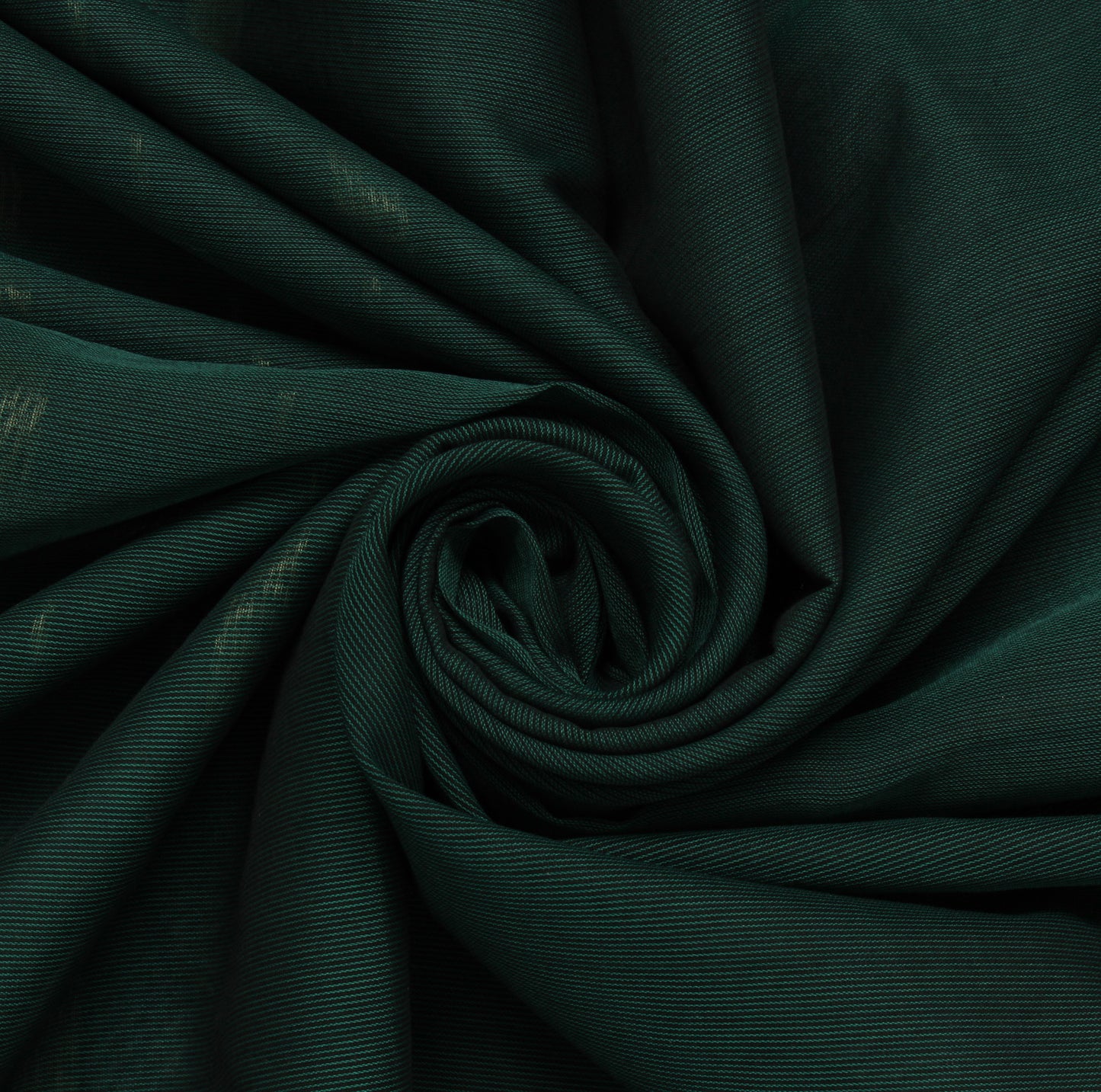 Sushila Vintage Green Indian Saree Blend Silk Woven Sari Craft 5 Yard Fabric