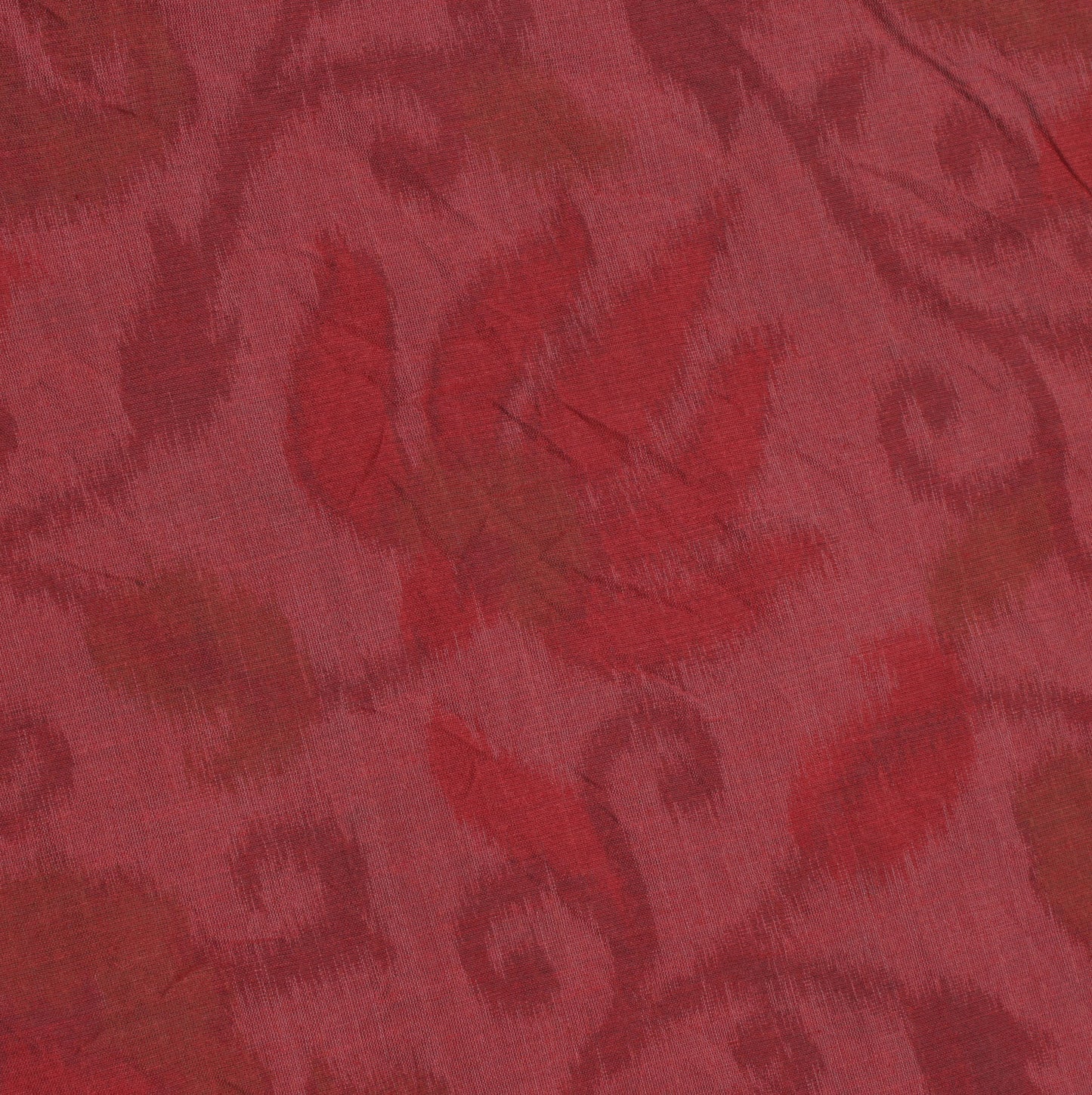 Sushila Vintage Peach Saree Blend Silk Woven & Embroidered Floral Sari Craft Fabric