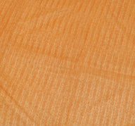 Sushila Vintage Orange Saree Blend Cotton Embroidered Floral Sari Sheer Fabric