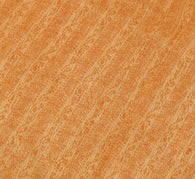 Sushila Vintage Orange Saree Blend Cotton Embroidered Floral Sari Sheer Fabric
