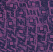 Sushila Vintage Purple Indian Saree Pure Cotton Printed Abstract Sari Fabric