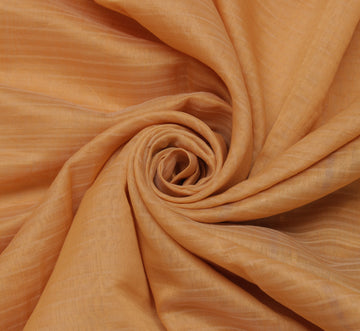 Sushila Vintage Beige Indian Saree 100% Pure Silk Woven Floral Sari 5 YD Fabric
