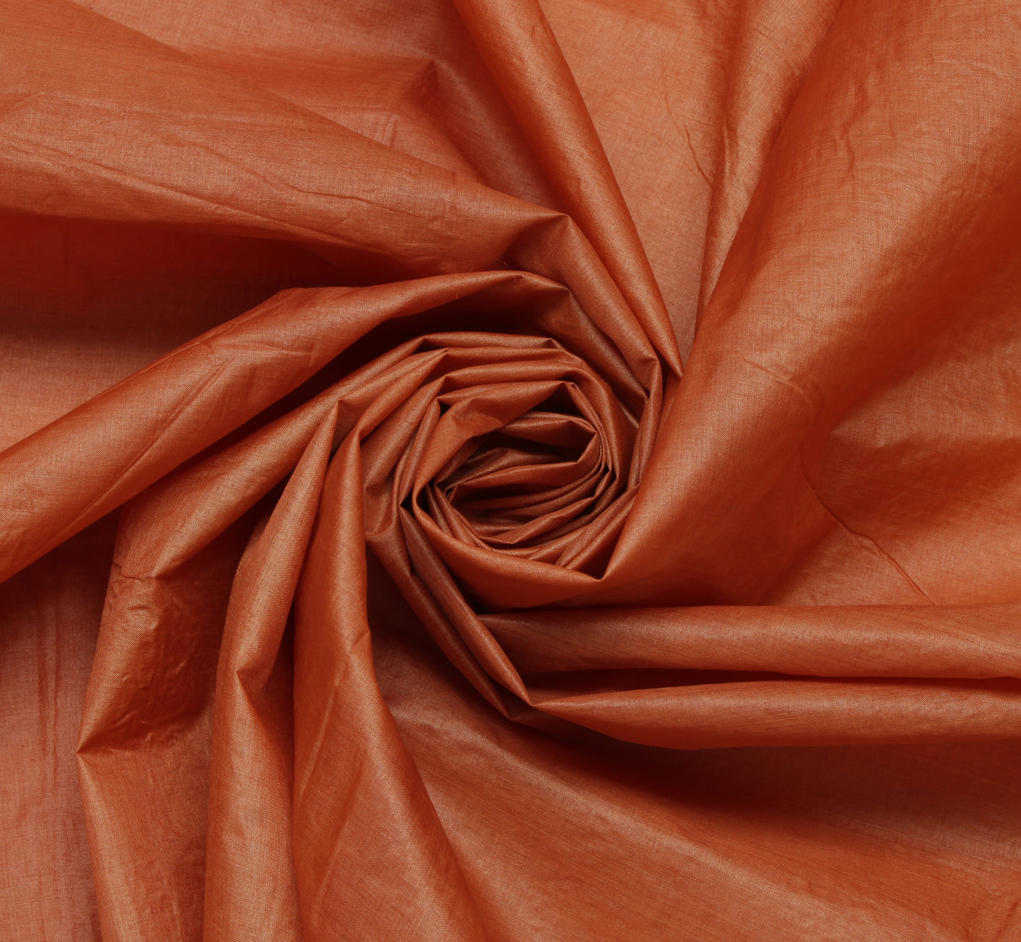 Sushila Vintage Peach Saree 100% Pure Tussar Silk Embroidered Floral Sari Craft Fabric