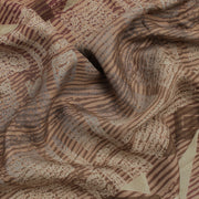 Sushila Vintage Indian Saree 100% Pure Silk Printed Floral Craft Sari Fabric