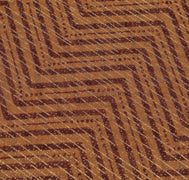 Sushila Vintage Brown Saree Blend Georgette Silk Printed Zig-Zag Sari Fabric