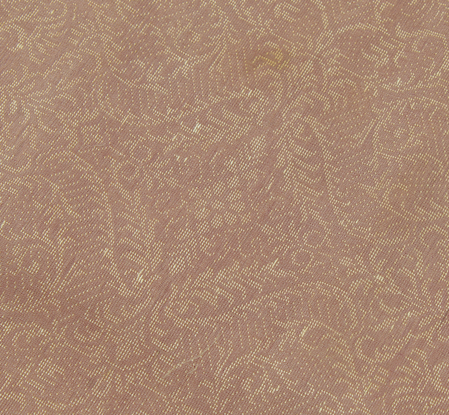 Sushila Vintage Indian Saree 100% Pure Silk All Over Woven Floral Sari Fabric