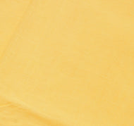 Sushila Vintage Yellow Indian Saree Pure Cotton Printed Sari Craft 5 Yard Fabric