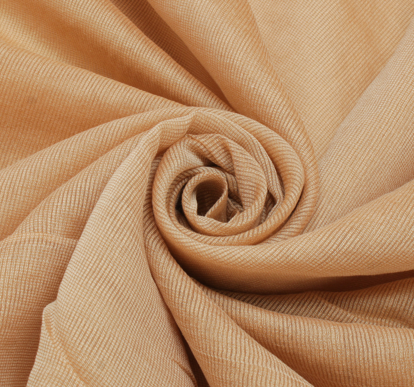 Sushila Vintage Beige Saree with Contrast Red Border Art Cotton Sari Craft Fabric