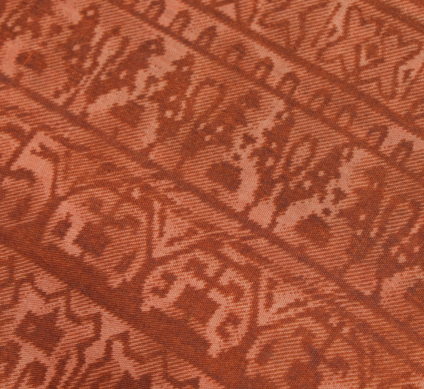 Sushila Vintage Indian Saree 100% Pure Silk Printed Sari Craft 5 Yard Fabric