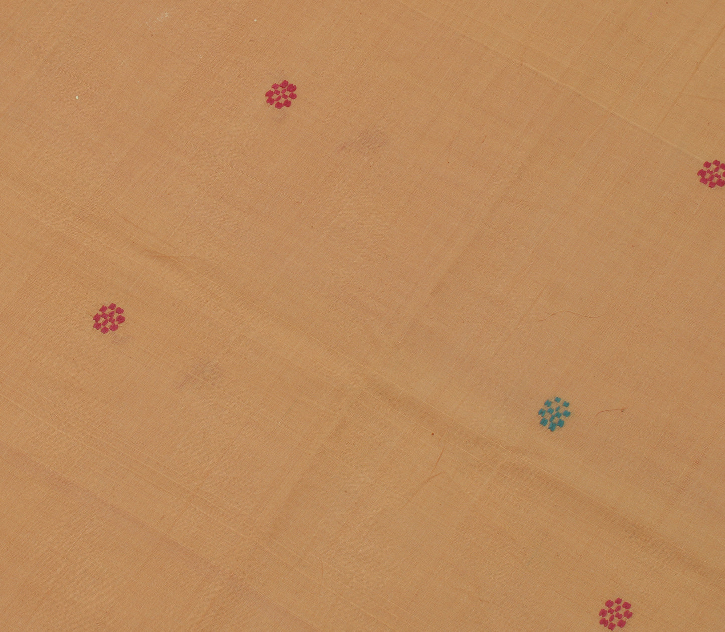 Sushila Vintage Brown Saree Pure Cotton Hand Woven Ikat Patola Sari Craft Fabric