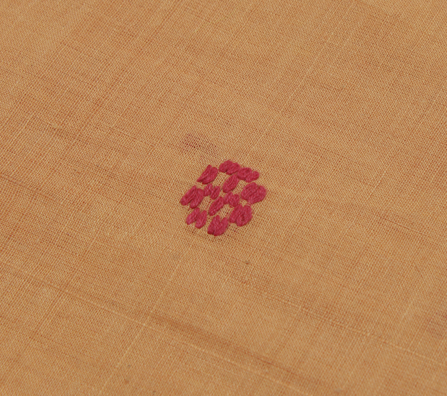 Sushila Vintage Brown Saree Pure Cotton Hand Woven Ikat Patola Sari Craft Fabric