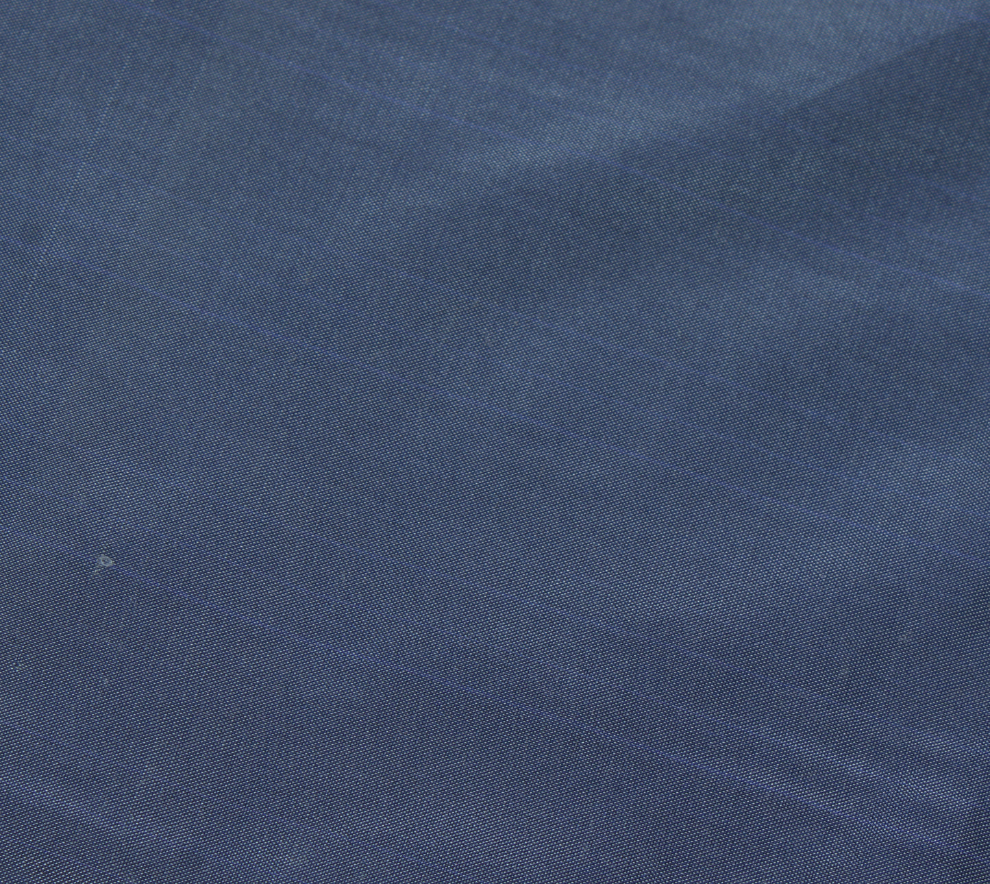 Sushila Vintage Blue Indian Saree Blend Silk Woven Sari Craft 5 Yard Fabric
