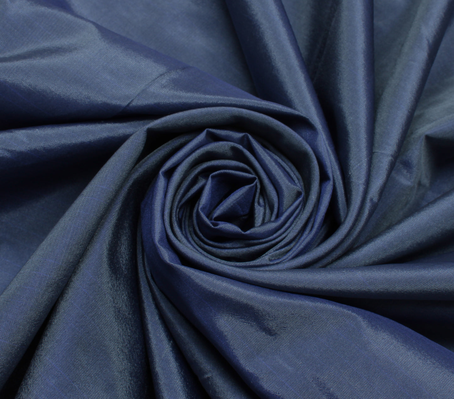 Sushila Vintage Blue Indian Saree Blend Silk Woven Sari Craft 5 Yard Fabric