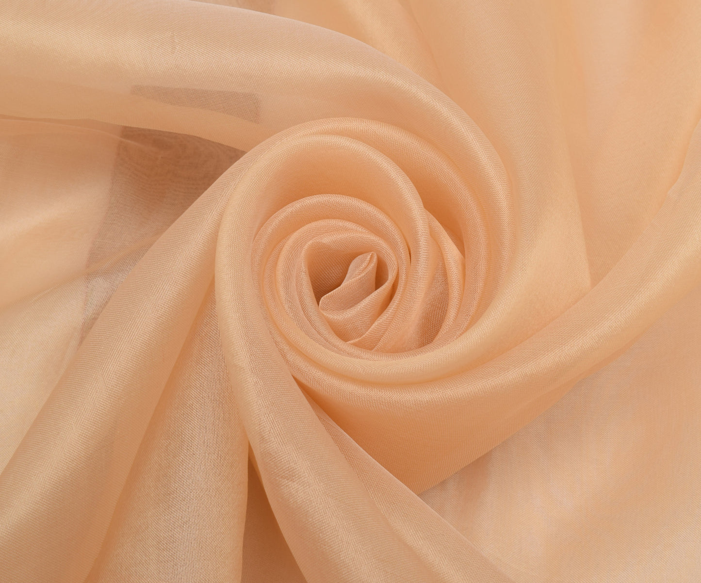 Sushila Vintage Beige Saree Pure Tissue Silk Hand Beaded Sari Craft 5 YD Fabric