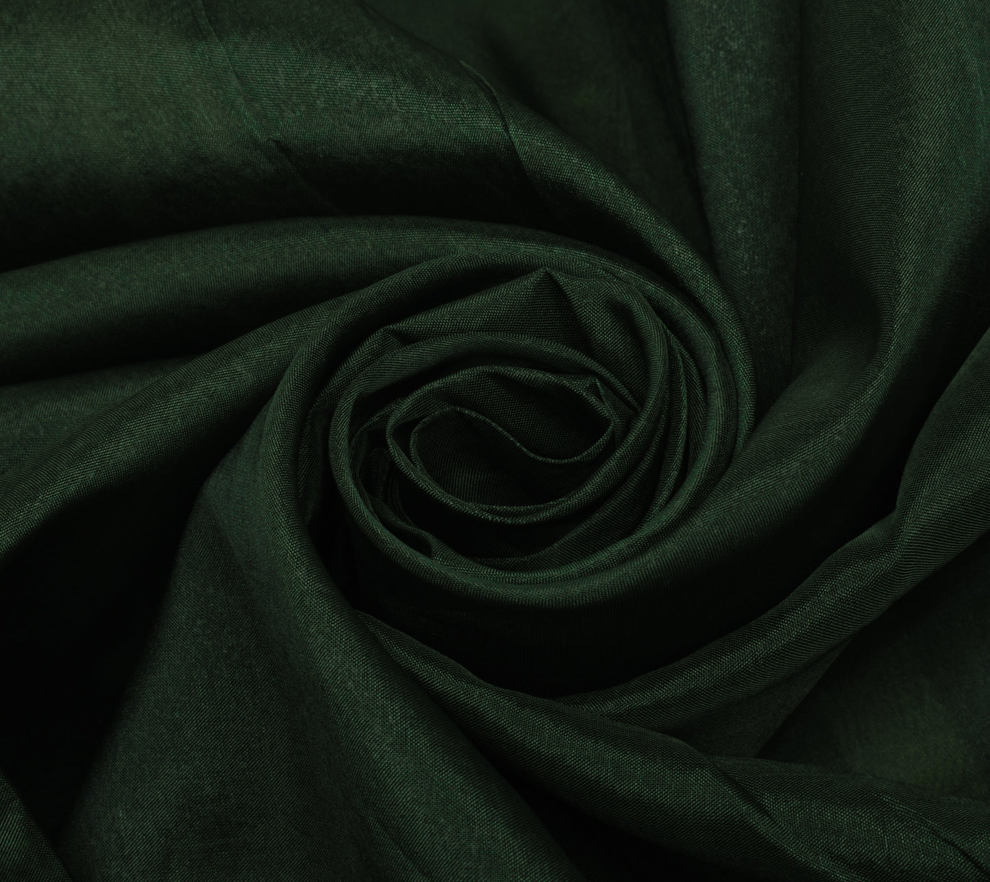 Sushila Vintage Indian Green Saree Blend Cotton Woven Sari 5 Yard Craft Fabric