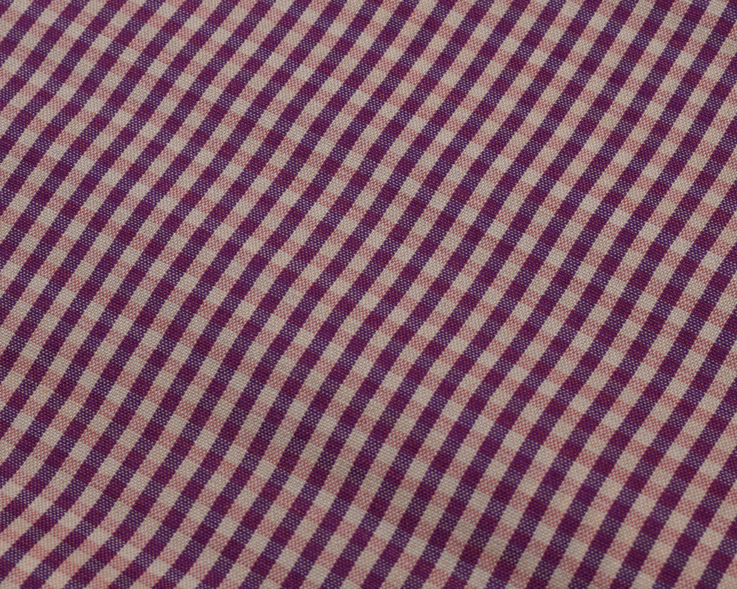 Sushila Vintage Handloom Ilkal Saree Art Cotton Cream Checks Woven Sari Craft Fabric