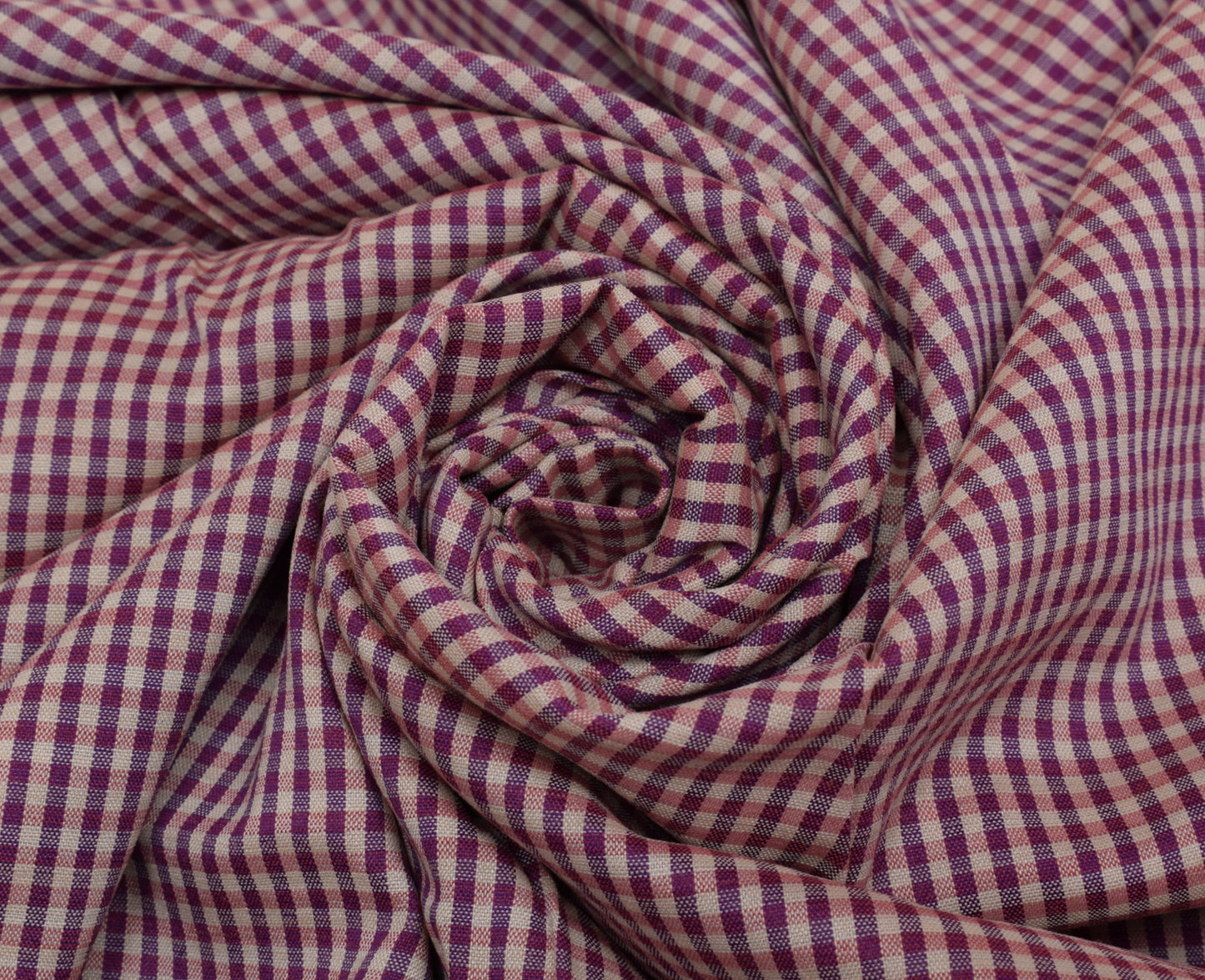 Sushila Vintage Handloom Ilkal Saree Art Cotton Cream Checks Woven Sari Craft Fabric