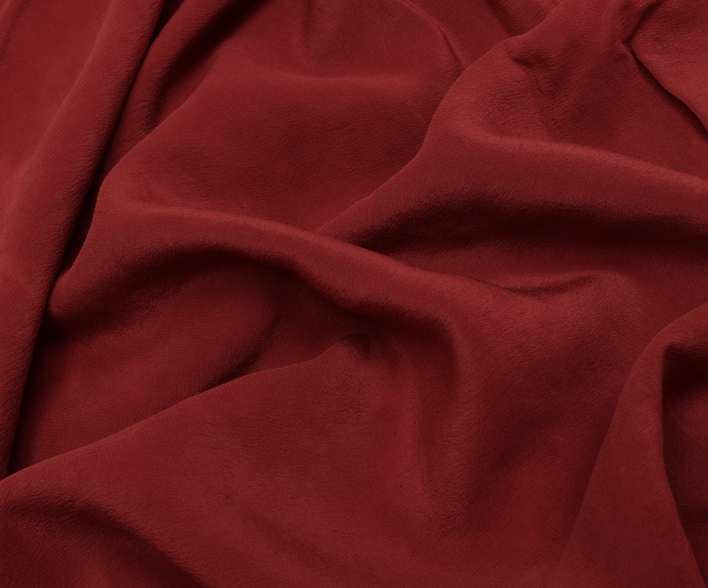 Sushila Vintage Maroon Saree Pure Crepe Silk Embroidered Floral Sari Fabric