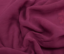 Sushila Vintage Light Purple Saree Pure Georgette Silk Embroidered Sari Fabric